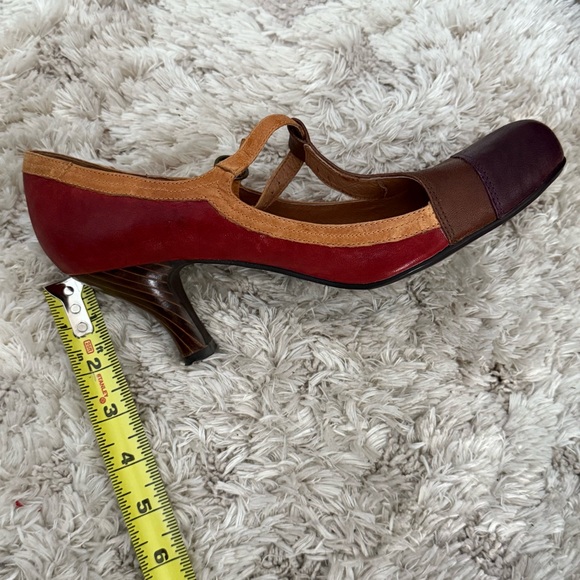 jeffrey campbell womens colorblock leather Maryjane anthropologie US 9 flapper - Picture 16 of 16